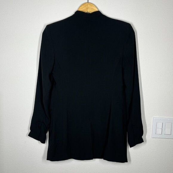 Robert Rodriguez Black Open Daphne Blazer Size 2 - Picture 8 of 12